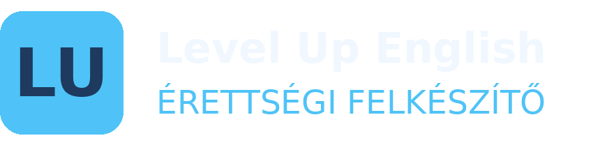 Level Up English Angol Érettségi Felkészítő Logo